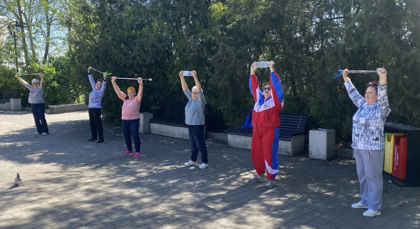 Занятия в Доме ветеранов