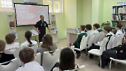 Ветераны провели урок мужества