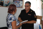 Вручение памятных книг родственникам погибших на АПРК 